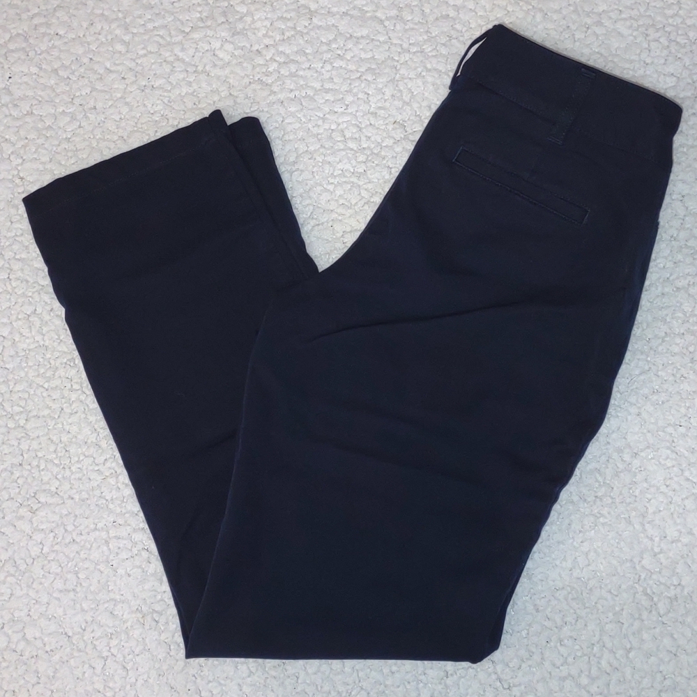 Talbot's Petite Curvy Navy Blue Business Casual Pants Size 2P